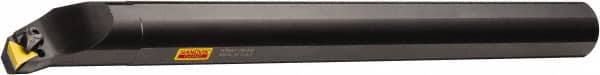 Sandvik Coromant - 0.472" Min Bore Diam, 4.92" OAL, 3/8" Shank Diam, R/LTBAP Indexable Boring Bar - Clamp Holding Method - Exact Tooling