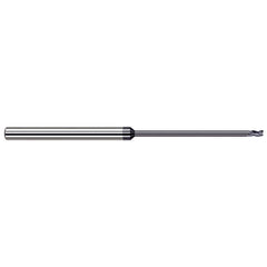 Harvey Tool - Square End Mills; Mill Diameter (Decimal Inch): 0.0600 ; Length of Cut (Decimal Inch): 0.0900 ; Material: Solid Carbide ; Finish/Coating: AlTiN ; Shank Diameter (Inch): 1/8 ; Single or Double End: Single - Exact Tooling