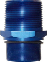 Parker - 1 NPT Air Compressor Vacuum Pump to Filter Adapter - 2.3" High, Use with Welch Pump Models #1397 - Exact Tooling