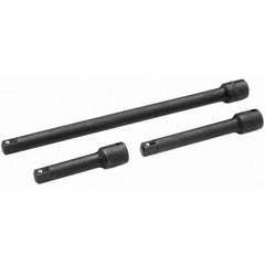 SK - Socket Extension Set - 3 PIECE 1/4" DR IMPACT EXT SET - Exact Tooling