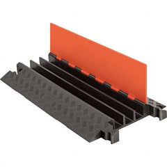Checkers - On Floor Cable Covers Cover Material: Polyurethane Number of Channels: 3 - Exact Tooling