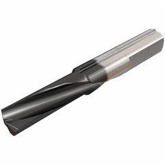 Iscar - 4mm Min Bore Diam, 8mm Max Bore Depth, 6mm Shank Diam, Helical Boring Bar - 0.2mm Corner Radius, Left Hand Cut, Solid Carbide, TiAlN Finish - Exact Tooling
