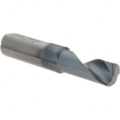 Iscar - 7mm Min Bore Diam, 14mm Max Bore Depth, 8mm Shank Diam, Helical Boring Bar - 0.3mm Corner Radius, Right Hand Cut, Solid Carbide, TiAlN Finish - Exact Tooling