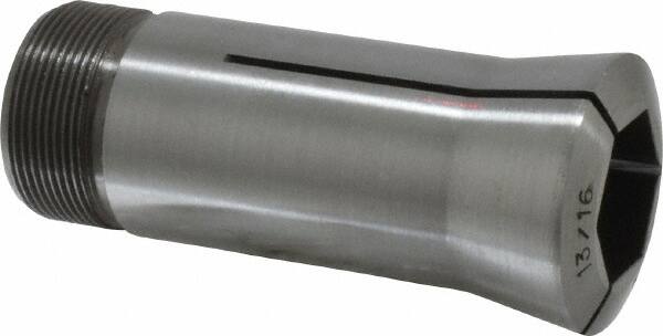 Lyndex - 13/16 Inch 5C Hex Collet - 1.041-24 Internal Thread Size, Steel, 0.012 Inch TIR - Exact Tooling