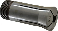 Lyndex - 3/8 Inch 5C Square Collet - 1.041-24 Internal Thread Size, Steel, 0.012 Inch TIR - Exact Tooling