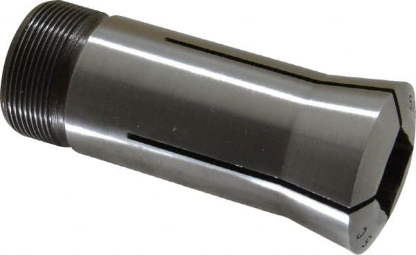 Lyndex - 5/8 Inch 5C Square Collet - 1.041-24 Internal Thread Size, Steel, 0.012 Inch TIR - Exact Tooling