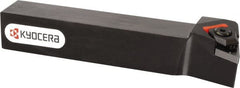 Kyocera - WTKN, Left Hand Cut, 75° Lead Angle, 20mm Shank Height x 20mm Shank Width, Negative Rake Indexable Turning Toolholder - 125mm OAL, TN.. 33.. Insert Compatibility, Series WTKN - Exact Tooling