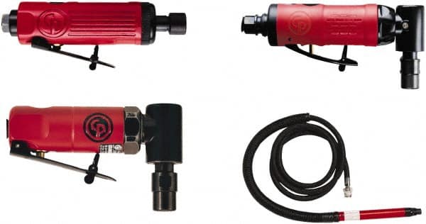 Chicago Pneumatic - 4 Piece, Air Die Grinder Kit - Exact Tooling