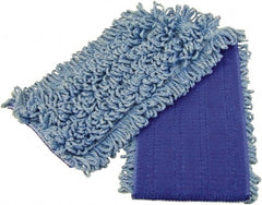 Fas-trak - Blue Head Band, Microfiber Loop End Mop Head - Exact Tooling