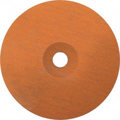 WALTER Surface Technologies - 7" Diam 7/8" Hole 80 Grit Fiber Disc - Ceramic, Series 15-X, Coolcut XX - Exact Tooling