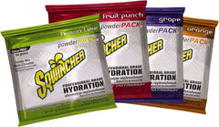 Sqwincher - 2.5 Gal Pack Assorted Flavors Activity Drink - Powdered, Yields 2.2 Gal - Exact Tooling
