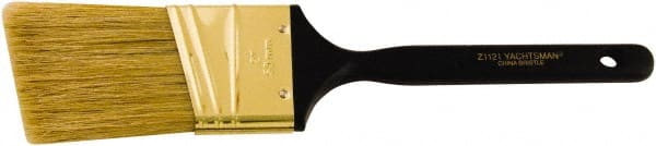 Wooster Brush - 2" Angled Hog Sash Brush - 2-7/16" Bristle Length, 5-1/8" Plastic Fluted Handle - Exact Tooling