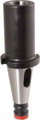 Iscar - DIN2080-40 Outside Taper, MT4 Inside Taper, DIN2080 to Morse Taper Adapter - 95mm Projection, 48mm Nose Diam - Exact Tooling