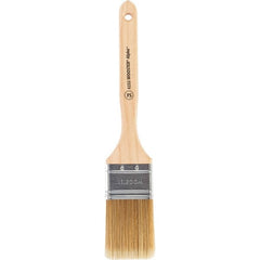 Wooster Brush - 2" Flat Synthetic Sash Brush - 2-11/16" Bristle Length, 7-7/8" Maple Fluted Handle - Exact Tooling