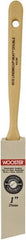 Wooster Brush - 1" Angled Synthetic Sash Brush - 2-3/16" Bristle Length, 7-1/4" Poly Foam Fluted Handle - Exact Tooling