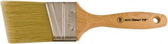Wooster Brush - 2-1/2" Angled Synthetic Varnish Brush - 2-15/16" Bristle Length, 5-7/8" Maple Beavertail Handle - Exact Tooling