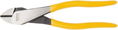 DeWALT - 7" OAL, 3/4" Capacity, Flush Cutter - 3/4" Jaw Length, Dipped Vinyl Handle - Exact Tooling