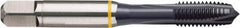 Guhring - #2-56 UNC, TiCN Finish, Cobalt Spiral Point Tap - Plug Chamfer, Right Hand Thread, 1-3/4" OAL, 0.441" Thread Length, 0.141" Shank Diam, 2B/3B Class of Fit, Series 4404 - Exact Tooling