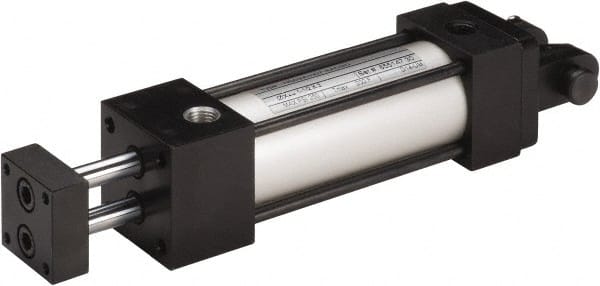 Norgren - 6" Stroke x 1-1/2" Bore Double Acting Air Cylinder - 1/4 Port, 250 Max psi, -20 to 200°F - Exact Tooling