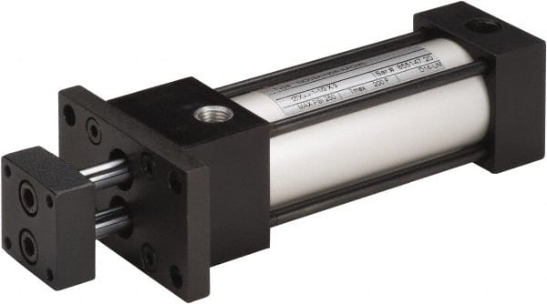 Norgren - 3" Stroke x 1-1/8" Bore Double Acting Air Cylinder - 1/8 Port, 150 Max psi, -20 to 200°F - Exact Tooling