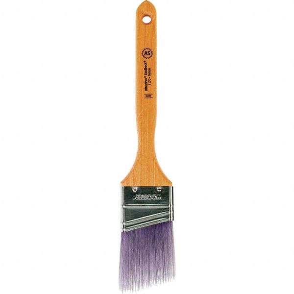 Wooster Brush - 2" Angled Synthetic Sash Brush - 2-11/16" Bristle Length, 7.77" Maple Fluted Handle - Exact Tooling
