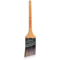 Wooster Brush - 2" Angled Nylon/Polyester Sash Brush - 2-7/16" Bristle Length, 8" Maple Rattail Handle - Exact Tooling