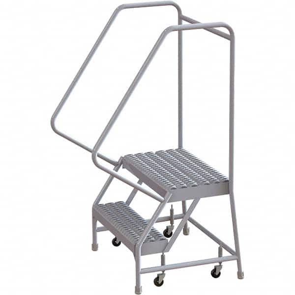 TRI-ARC - Rolling & Wall Mounted Ladders & Platforms Type: Rolling Warehouse Ladder Style: Rolling Safety Ladder - Exact Tooling