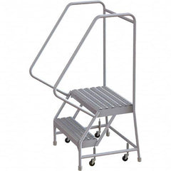 TRI-ARC - Rolling & Wall Mounted Ladders & Platforms Type: Rolling Warehouse Ladder Style: Rolling Safety Ladder - Exact Tooling