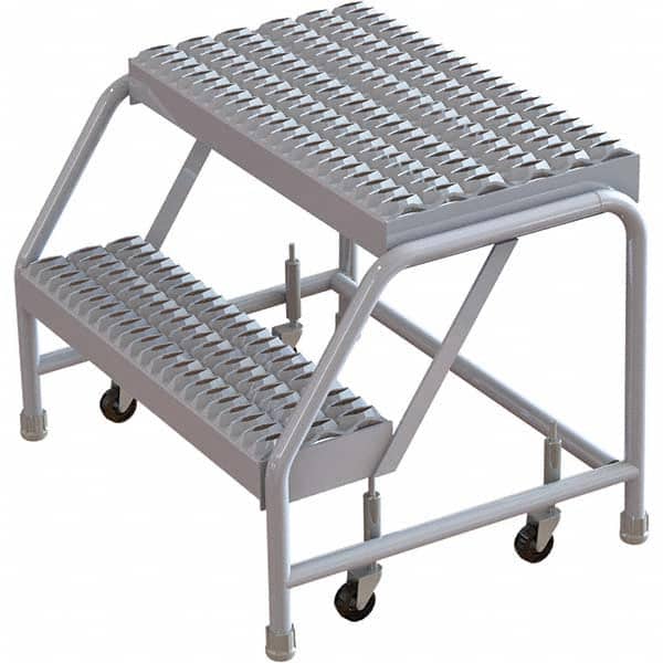 TRI-ARC - Rolling & Wall Mounted Ladders & Platforms Type: Rolling Warehouse Ladder Style: Rolling Safety Ladder - Exact Tooling