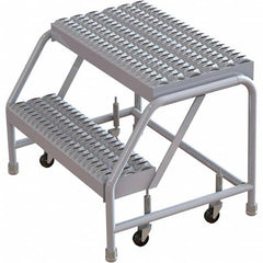 TRI-ARC - Rolling & Wall Mounted Ladders & Platforms Type: Rolling Warehouse Ladder Style: Rolling Safety Ladder - Exact Tooling