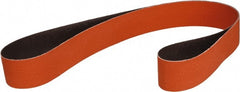 3M - 2-3/4" Wide x 15-1/2" OAL, 80 Grit, Ceramic Abrasive Belt - Ceramic, Coated, Cloth Backing, Series 777F - Exact Tooling