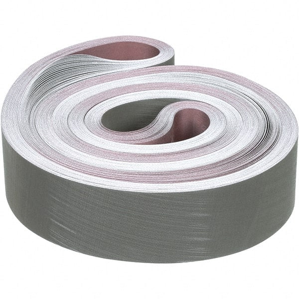 3M - 3" Wide x 132" OAL, A16 Grit, Aluminum Oxide Abrasive Belt - Aluminum Oxide, Coated, Cloth Backing, Wet, Series 307EA - Exact Tooling