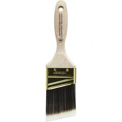 Wooster Brush - 2-1/2" Angled Nylon/Polyester Varnish Brush - 2-15/16" Bristle Length, 5-5/8" Plastic Beavertail Handle - Exact Tooling