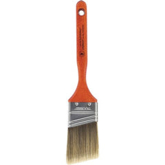 Wooster Brush - 2" Angled Nylon/Polyester Sash Brush - 2-11/16" Bristle Length, 7-3/16" Wood Fluted Handle - Exact Tooling