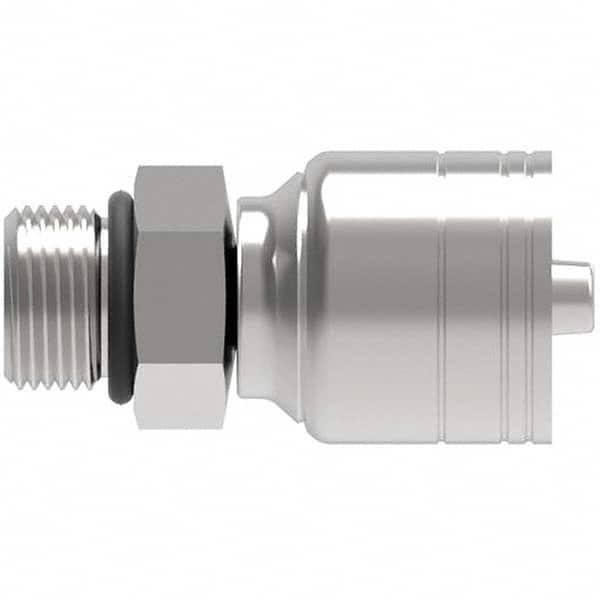 Eaton - Hydraulic Hose Fittings & Couplings Type: Male Straight Thread O-Ring Hose Diameter: 9/16 (Inch) - Exact Tooling