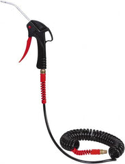 Value Collection - 3/16" ID Pistol Grip Air Gun - 20' Polyurethane Hose, 1/4 NPT Inlet - Exact Tooling