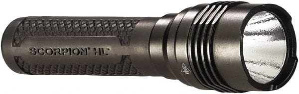 Streamlight - White LED Bulb, 725 Lumens, Industrial/Tactical Flashlight - Black Aluminum Body, 2 CR123A Lithium Batteries Included - Exact Tooling