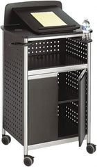 Safco - Laminated, Steel Portable Lectern - 22" Deep x 28-3/4" Wide x 49-3/4" High - Exact Tooling