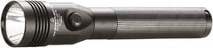 Streamlight - White LED Bulb, 800 Lumens, Industrial/Tactical Flashlight - Black Aluminum Body, 1 AA NiMH Battery Included - Exact Tooling