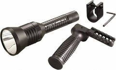Streamlight - White LED Bulb, 200 Lumens, Industrial/Tactical Flashlight - Black Aluminum Body, 2 CR123A Lithium Batteries Included - Exact Tooling