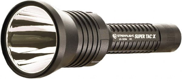 Streamlight - White LED Bulb, 200 Lumens, Industrial/Tactical Flashlight - Black Aluminum Body, 2 CR123A Lithium Batteries Included - Exact Tooling