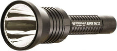Streamlight - White LED Bulb, 200 Lumens, Industrial/Tactical Flashlight - Black Aluminum Body, 2 CR123A Lithium Batteries Included - Exact Tooling