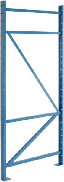 Steel King - 39,990 Lb Capacity Heavy-Duty Framing Upright Pallet Storage Rack - 3" Wide x 192" High x 48" Deep, Powder Coat Blue - Exact Tooling