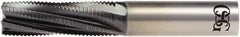 OSG - 7/16" Cutting Diam x 1-5/16" Length of Cut, 8 Flute, Spiral Router Bit - Diamond Coated, Right Hand Cut, Solid Carbide, 3" OAL x 1/2" Shank Diam, Roughing, 15° Helix Angle - Exact Tooling