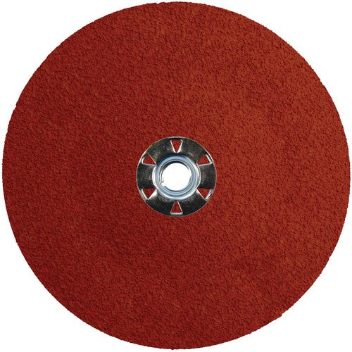 7X5/8-11 24G CER RESIN FIBER DISC - Exact Tooling