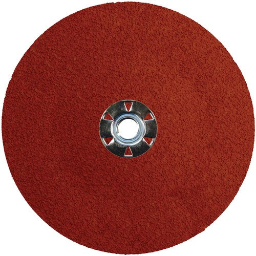 7X5/8-11 36G CER RESIN FIBER DISC - Exact Tooling