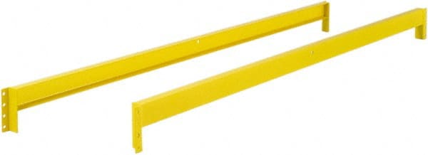 Steel King - 120" Wide x 5" High, Heavy-Duty Framing Pallet Rack Beam - 6,360 Lb Capacity, 0.6666" Max Deflection - Exact Tooling