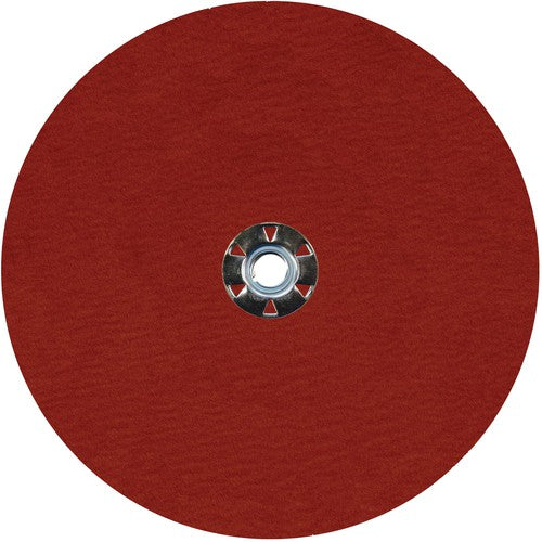 9X5/8-11 80G CER RESIN FIBER DISC - Exact Tooling
