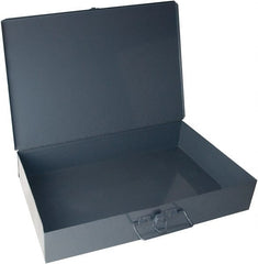 Durham - 13-3/8 Inches Wide x 2 Inches High x 9-1/4 Inches Deep Compartment Box - Steel , 1 Compartment - Exact Tooling