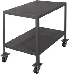 Durham - Mobile Work Bench - Steel, Gray, 48" Long x 36" Deep x 36" High - Exact Tooling